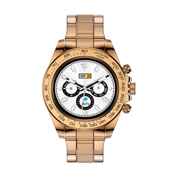 Fire-Boltt Blizzard Smartwatch with Bluetooth Calling (32.5mm HD Display, IP67 Water Resistant, Rose Gold Strap)_1
