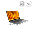 Lenovo IdeaPad Slim 3 15AMN8 AMD Ryzen 3 (15.6 inch, 8GB, 512GB, Windows 11 Home, MS Office 2021, AMD Radeon 610M, Full HD Display, Arctic Grey, 82XQ008EIN)_2