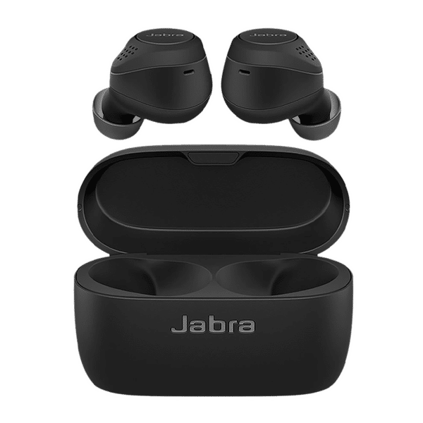 Jabra Elite 75t 100-99090001-40 In-Ear Active Noise Cancellation Truly Wireless Earbuds with Mic (Bluetooth 5.0, Voice Assistant Supported, Black)_1