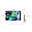 LG evo C3X 139 cm (55 inch) OLED 4K Ultra HD WebOS TV with AI Processor Gen6 (2023 model)_2