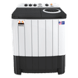White Westinghouse 9 kg Semi Automatic Washing Machine with 3 Wash Programs (FlexyDry, SFW9000, White and Black)_1