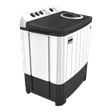 White Westinghouse 9 kg Semi Automatic Washing Machine with 3 Wash Programs (FlexyDry, SFW9000, White and Black)_4