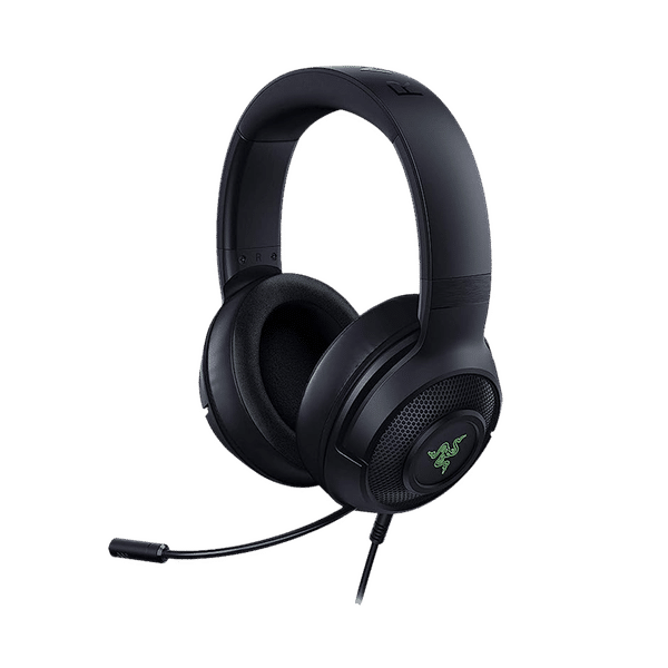 RAZER Kraken V3 X RZ04-03750100-R3M1 Wired Gaming Headset with Active Noise Cancellation (7.1 Surround Sound, Over Ear, Black)_1