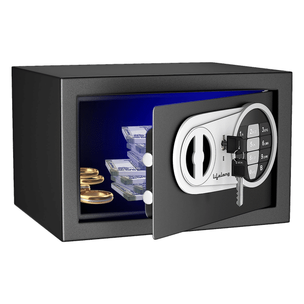 Lifelong LLHSL03 8.6 Litres Digital Safety Lockers (Black)_1
