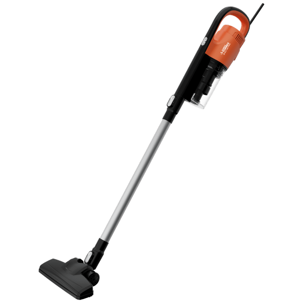 EUREKA FORBES Stick Vac NXT 550W Dry Vacuum Cleaner with Cyclonic Technology (Easy Dust Disposal, Orange & Black)_1