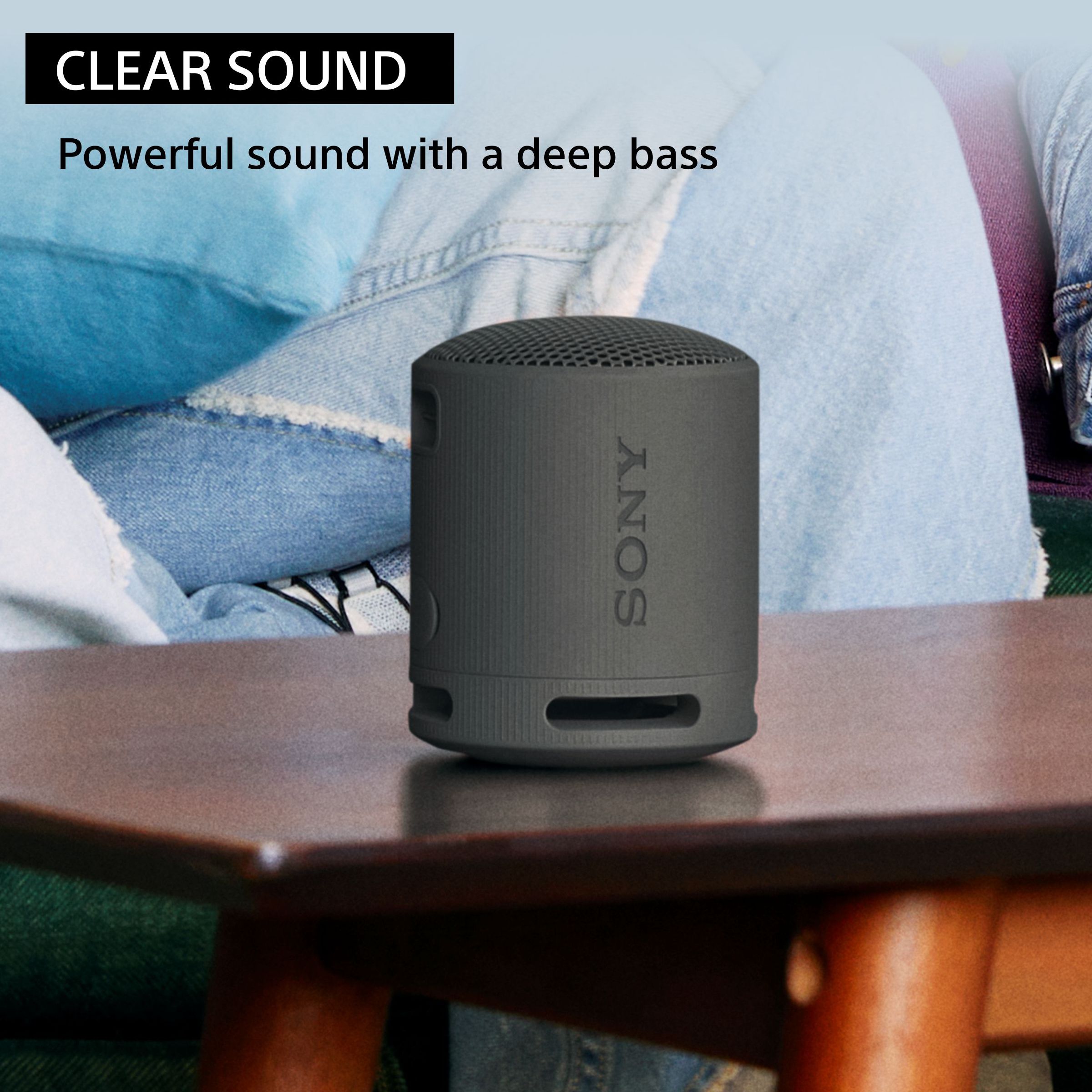 Buy SONY SRS-XB100 2.5W Portable Bluetooth Speaker (IP67 Waterproof, 1. ...