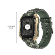 FIRE-BOLTT Cobra Smartwatch with Bluetooth Calling (45.21mm AMOLED Display, IP68 Water Resistant, Camo Green Strap)_3