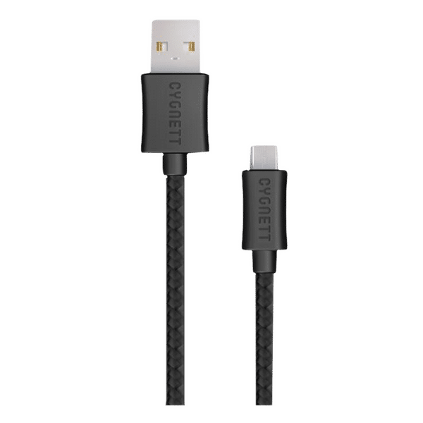 CYGNETT Type A to Micro USB 3.2 Feet (1M) Cable (Durable & Flexible Cable, Black)_1