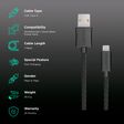 CYGNETT Type A to Micro USB 3.2 Feet (1M) Cable (Durable & Flexible Cable, Black)_2
