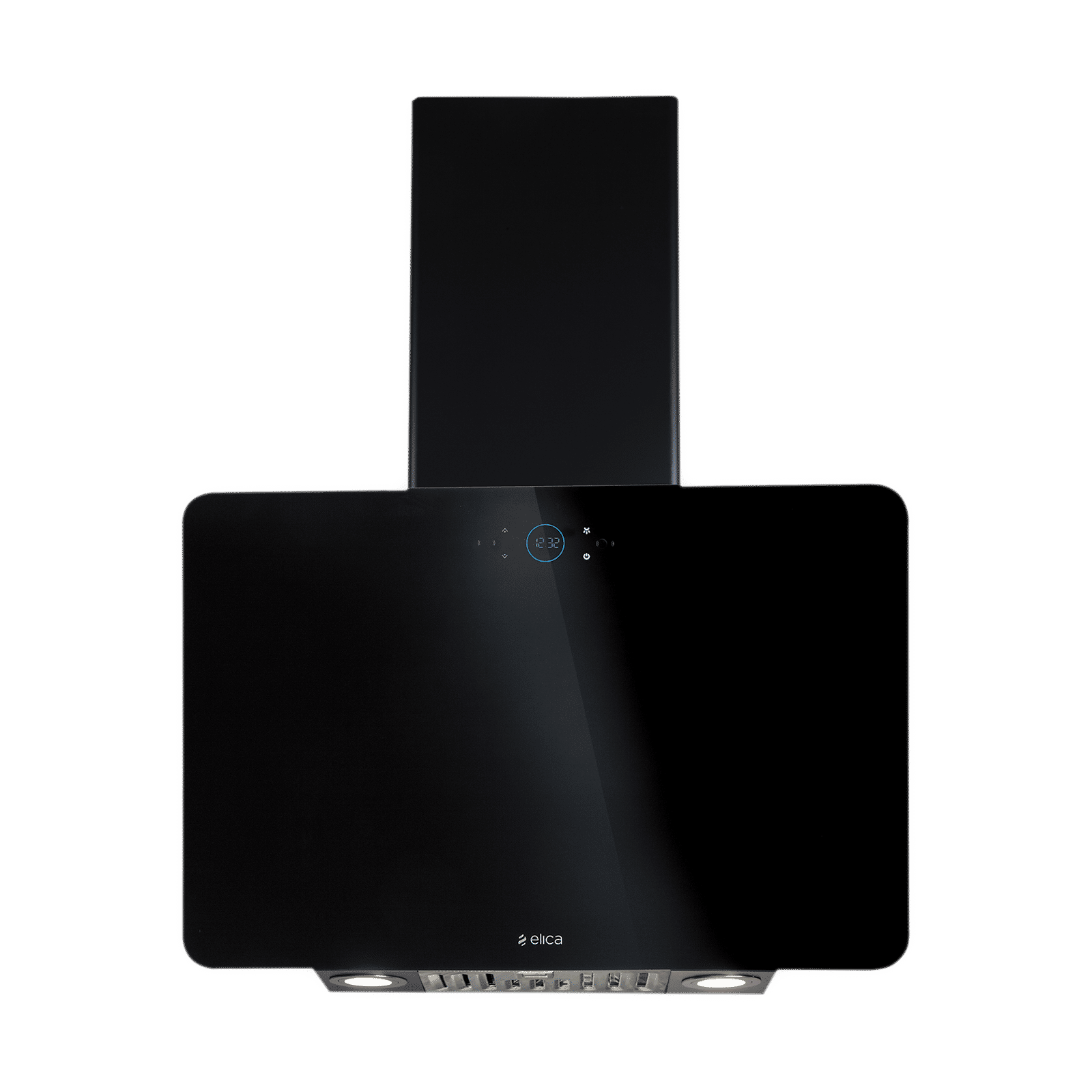 elica ISMART KITTY LTW 60 NERO 60cm Ducted Wall Mounted Chimney with Touch Control Panel (Black)