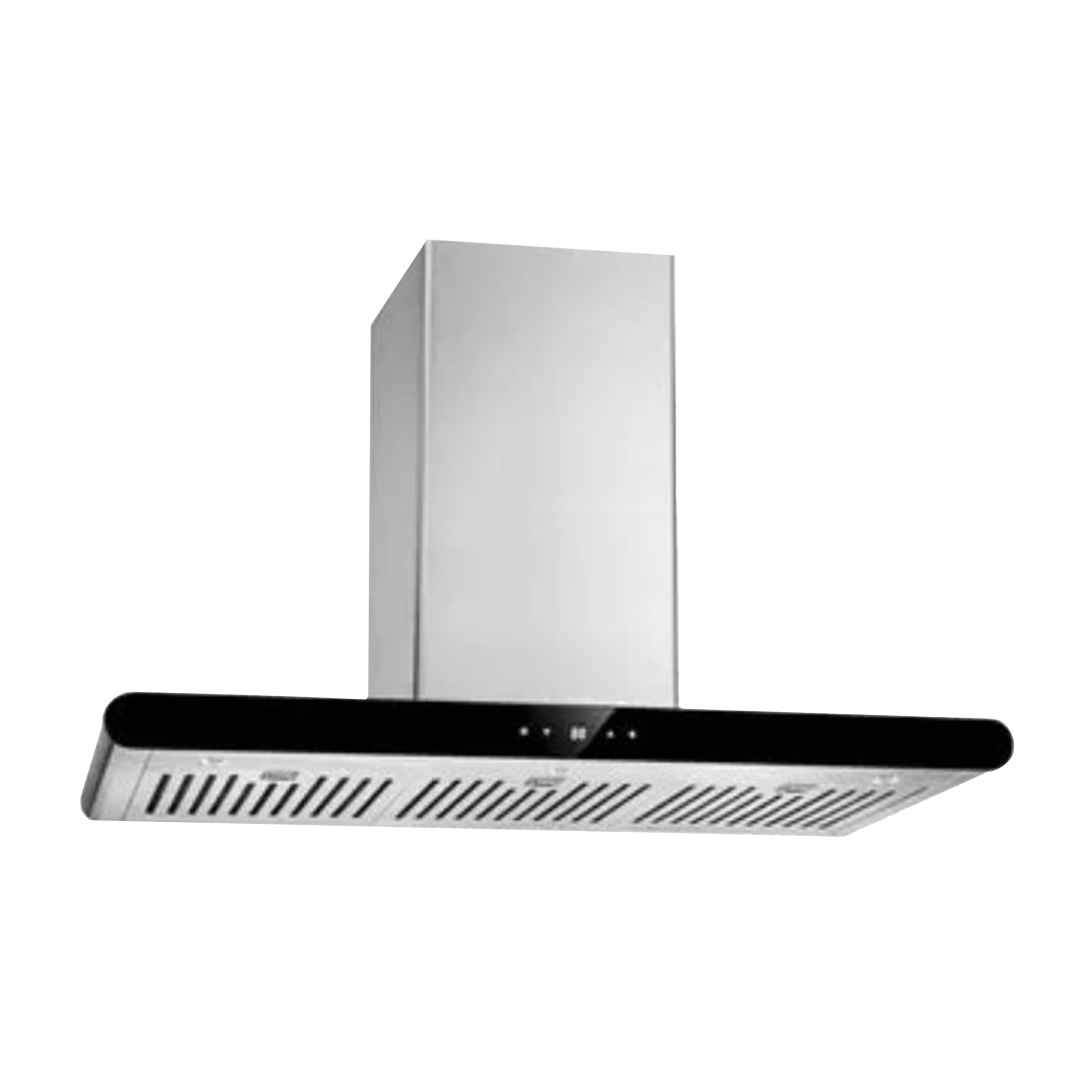 KAFF CANARY DHC BF 90cm 1200m3/hr Ducted Auto Clean Wall Mounted Chimney with Touch Control Panel (Steel)