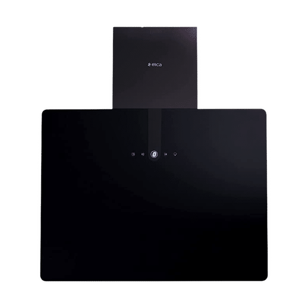 elica SLIM BLDC 60 NERO 60cm 1150m3/hr Ducted Wall Mounted Chimney with Touch Control Panel (Black)_1