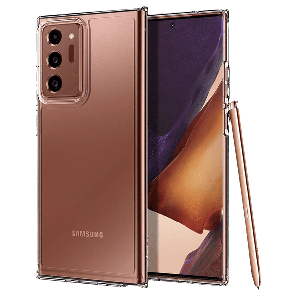 spigen Back Cover for SAMSUNG Galaxy Note 20 Ultra (Wireless Charging Compatible, Crystal)_1