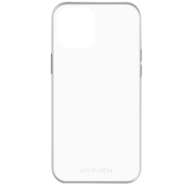 HYPHEN Aire TPU Back Cover for Apple iPhone 12 Pro Max (Wireless Charging Compatible, Clear)_1