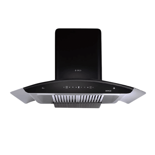 elica WD TBF HAC 90 MS NERO 90cm 1425m3/hr Ductless Auto Clean Wall Mounted Chimney with Motion Sensing Technology (Black)_1