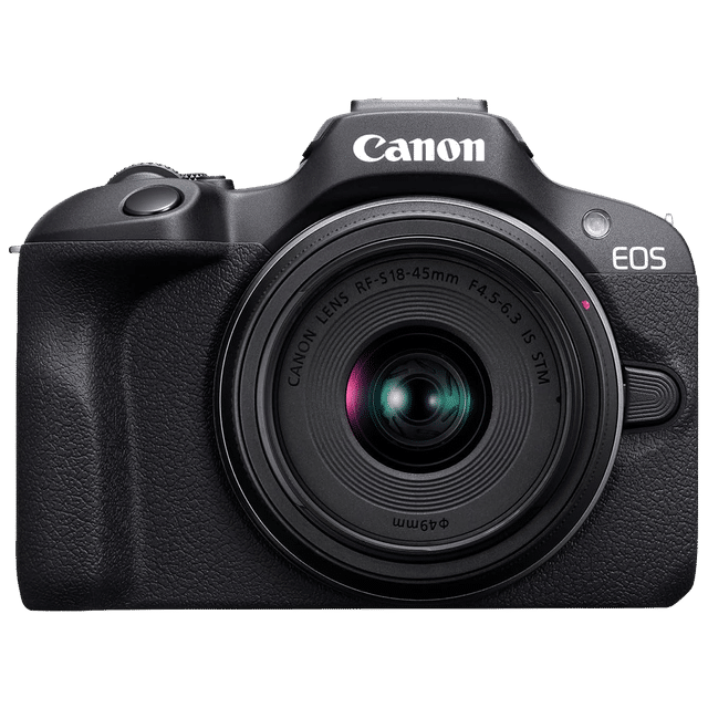 Canon EOS R100 24.1MP DSLR Camera (18-45 mm Lens, DIGIC 8 Processor)