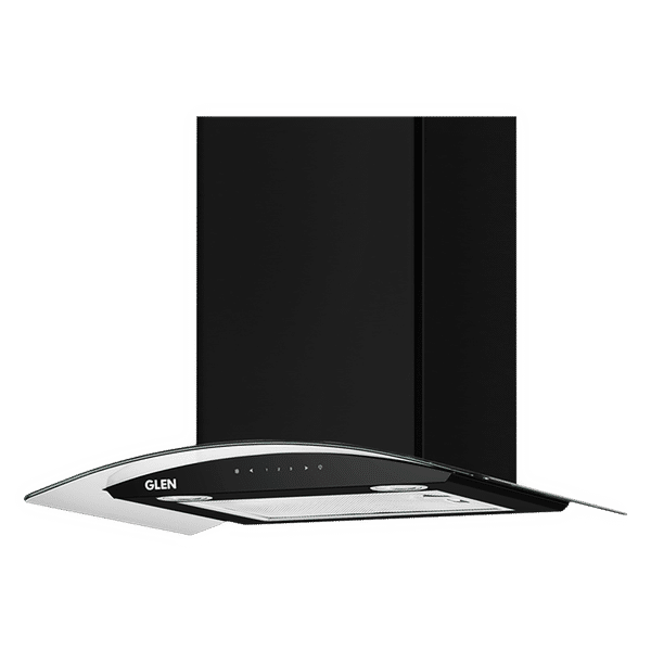 GLEN GL 6063 BL 60cm 1200m3/hr Ducted Auto Clean Wall Mounted Chimney with Touch Control Panel (Black)_1