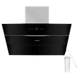 FABER BOLT FL SW SC BK N 60cm 1500m3/hr Ducted Auto Clean Wall Mounted Chimney with Gesture & Touch Control (Black)_1