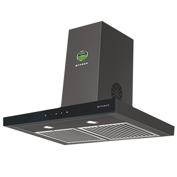 FABER STILUX 3D T2S2 BK TC LTW 90cm 1095m3/hr Ducted Wall Mounted Chimney with Touch Control Panel (Black)_1