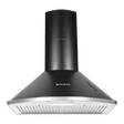FABER CLASS PRO PB BK LTW 60cm 1000m3/hr Ducted Wall Mounted Chimney with Push Button Control (Black)_1