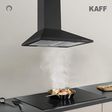 KAFF BASE LX BL 60cm 700m3/hr Ducted Wall Mounted Chimney with Soft Push Buttons (Black)_4