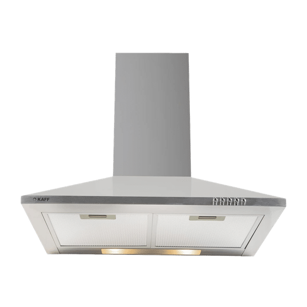 KAFF BASE LX SS 60cm 700m3/hr Ducted Wall Mounted Chimney with Soft Push Buttons (Steel)_1