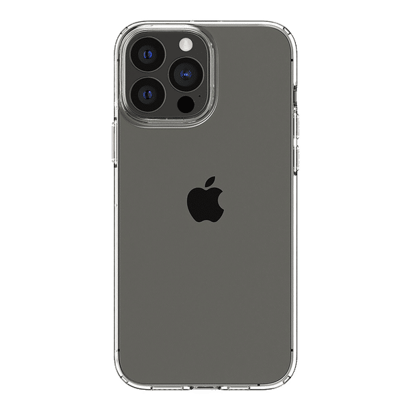 spigen Crystal Slot TPU Back Cover for Apple iPhone 13 Pro (Wireless Charging Compatible, Crystal Clear)_1