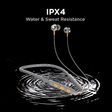 boAt Rockerz 185 Pro Neckband with Environmental Noise Cancellation (IPX4 Water Resistant, ASAP Charge, Fiery Grey)_4