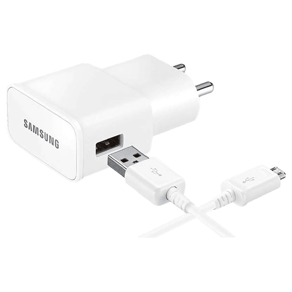 SAMSUNG 10W Type A Wall Charger (Type A to Micro USB Cable, Universal Voltage, White)_1