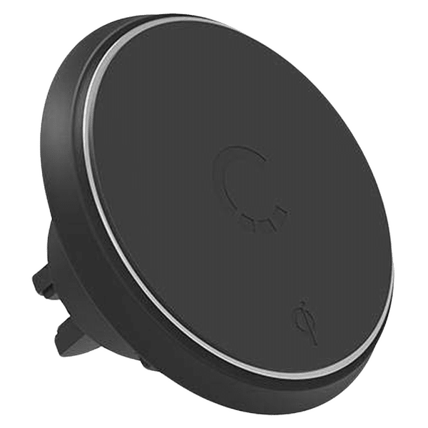 CYGNETT MagMount Qi 7.5W Wireless Charger for iPhone x (Ultra Compact Design, Black)_1