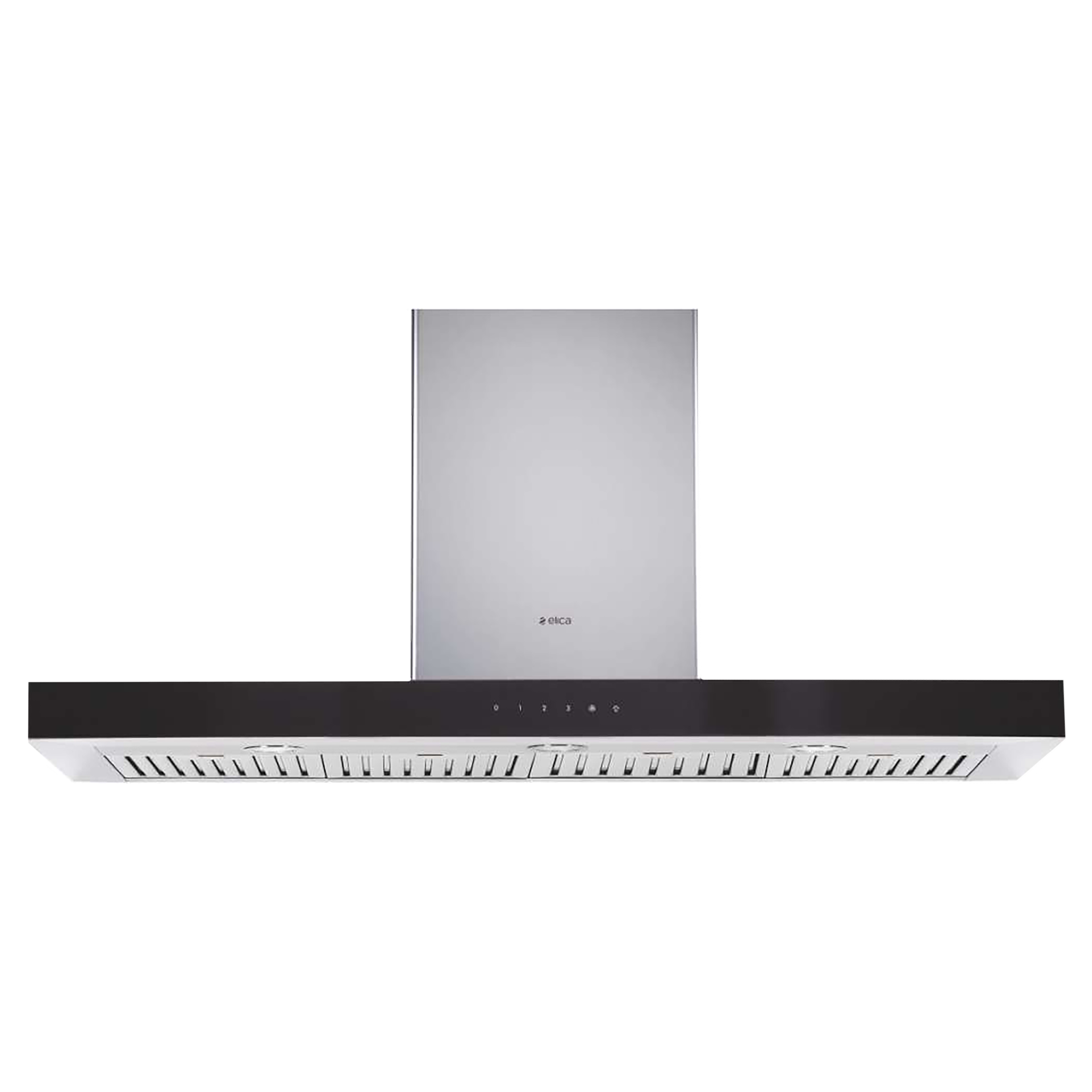 elica SPOT ETB PLUS LTW 120 TOUCH LED 120cm 1220m3/hr Ducted Wall Mounted Chimney with Touch Control (Black)