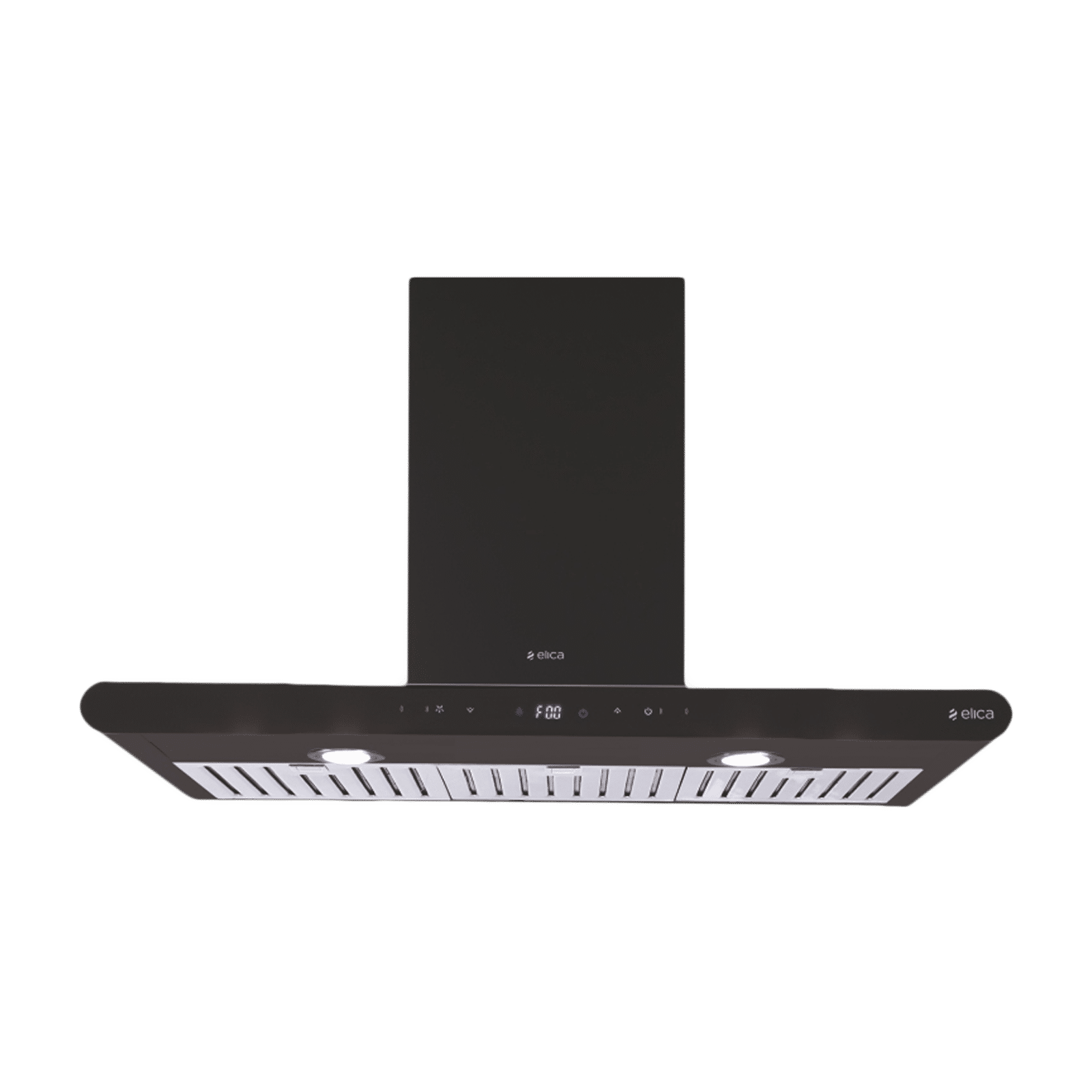 elica ISMART GALAXY BF LTW 90 NERO 90cm Ducted Wall Mounted Chimney with Touch Control Panel (Black)