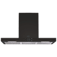 elica ISMART SPOT H6 BF LTW 90 NERO 90cm Ductless Wall Mounted Chimney with Touch Control Panel (Black)_1