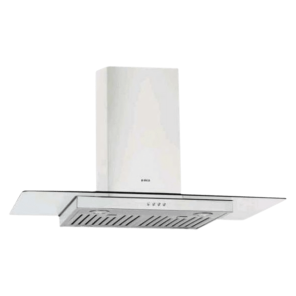 elica FLAT GLASS ISLAND ETB PLUS LTW 60 60cm 1220m3/hr Ducted Ceiling Mounted Chimney (Stainless Steel)_1