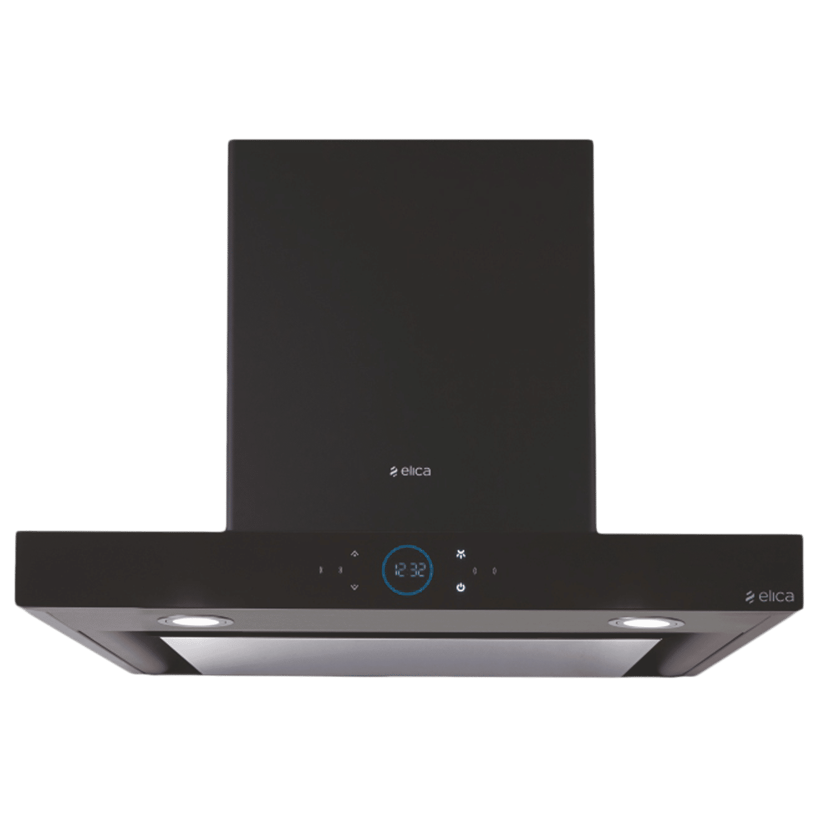 elica ISMART SPOT H6 EDS LTW 60 NERO 60cm Ducted Wall Mounted Chimney with Motion Sensor (Black)