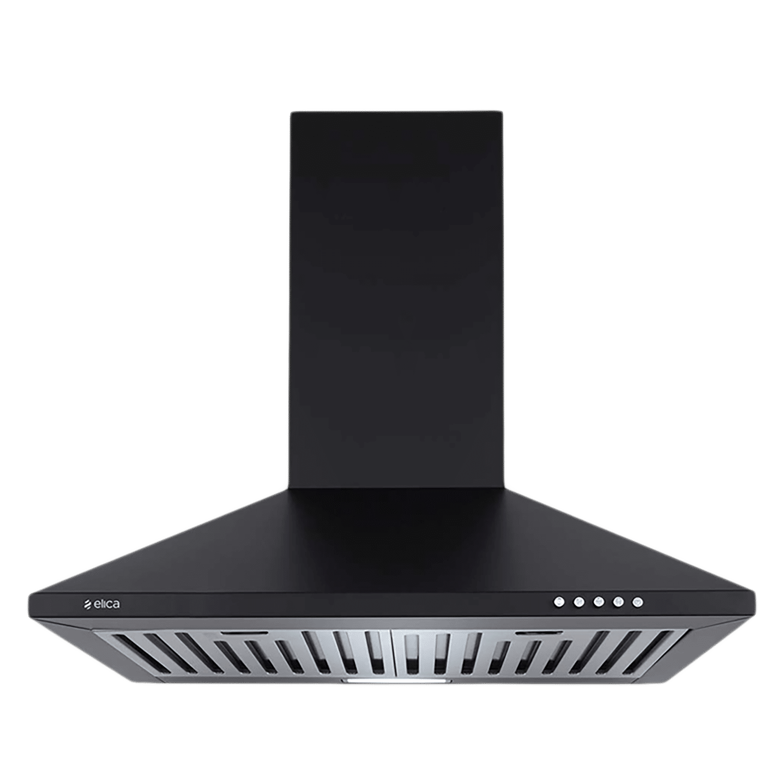 elica STRIP BF 60 NERO 60cm 880m3/hr Ducted Wall Mounted Chimney with Push Button Control (Black)