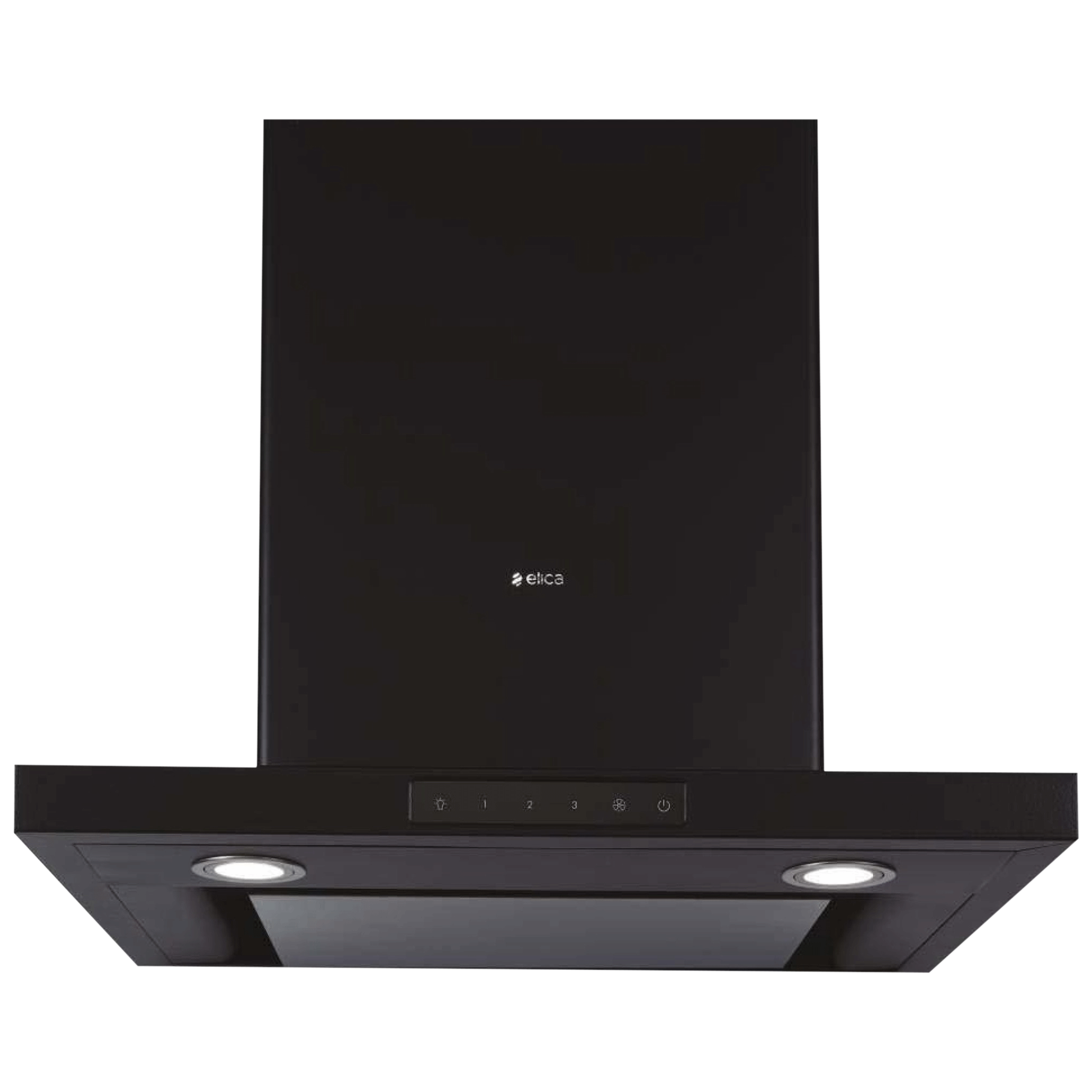 elica SPOT H4 TRIM EDS PLUS LTW 60 NERO T4V LED 60cm 1010m3/hr Ducted Wall Mounted Chimney with Touch Control (Black)