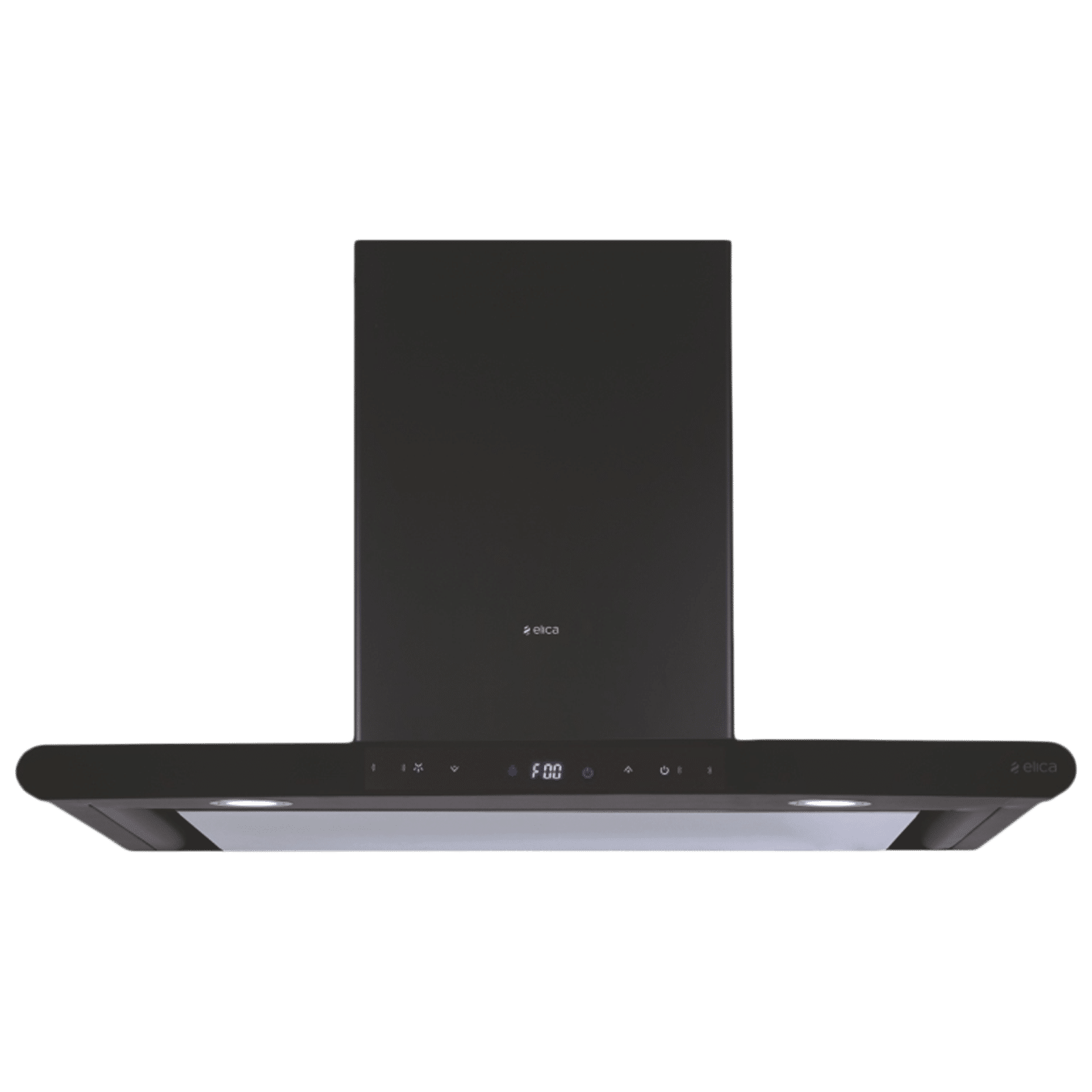 elica ISMART GALAXY EDS LTW 90 NERO 90cm Ductless Wall Mounted Chimney with Motion Sensor (Black)