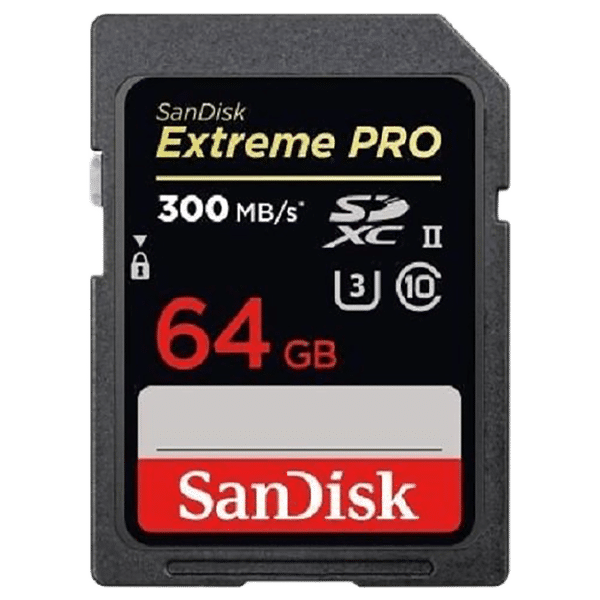 SanDisk Extreme Pro SDXC 64GB Class 10 300MB/s Memory Card_1