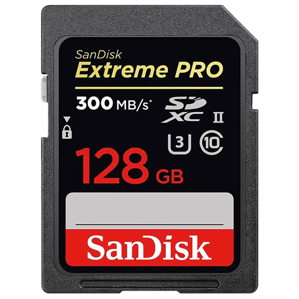 SanDisk Extreme Pro SDXC 128GB Class 10 300MB/s Memory Card_1