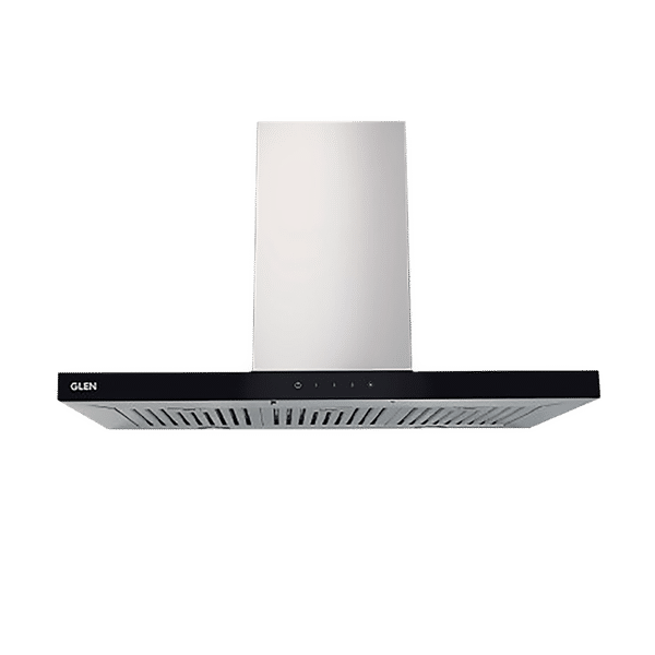 GLEN GL 6056 TS BF LTW 60cm 1250m3/hr Ducted Wall Mounted Chimney with Touch Control Sensor (Silver/Black)_1