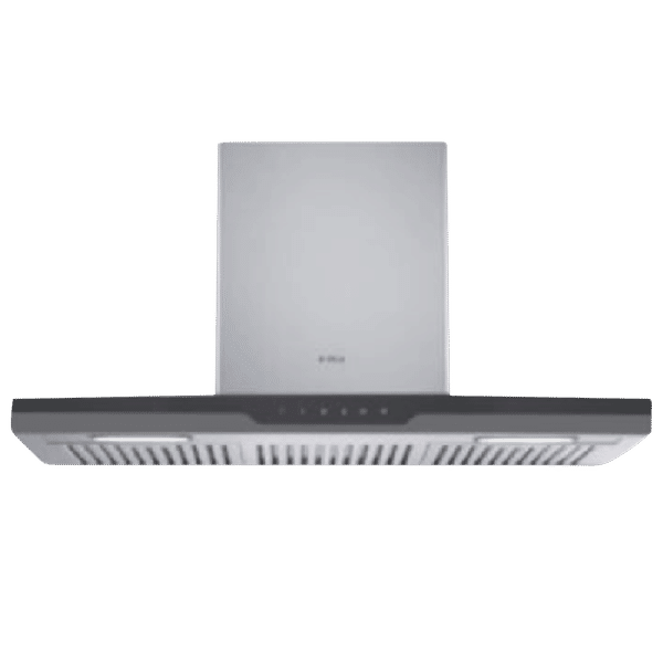 elica METEORITE ETB PLUS LTW 60 T4V LED 60cm 1220m3/hr Ducted Wall Mounted Chimney with Touch Control Panel (Silver)_1
