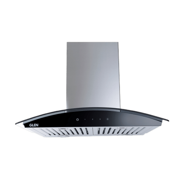 GLEN 6071 SXTS 60cm 1000m3/hr Ducted Wall Mounted Chimney with Touch Sensor Control (Black)_1
