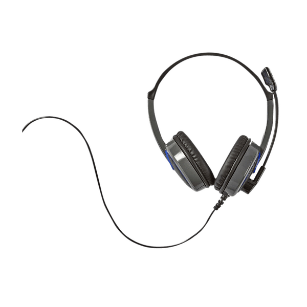 nedis GHST200BK Wired Gaming Headset (Lag Free Audio, Over Ear, Black)_1