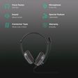 nedis GHST200BK Wired Gaming Headset (Lag Free Audio, Over Ear, Black)_2