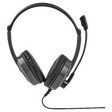 nedis GHST200BK Wired Gaming Headset (Lag Free Audio, Over Ear, Black)_3