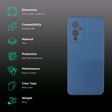 soundREVO TPU Back Cover for OnePlus 9 (Anti-Slip Grip, Blue)_2