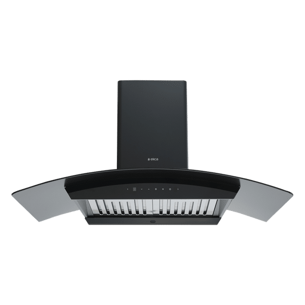 elica WDAT HAC 90 MS BLDC NERO 90cm 1425m3/hr Ducted Wall Mounted Chimney (Black)_1