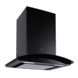 elica GLACE EDS 60 BK NERO T4V LED 60cm 1010m3/hr Ducted Wall Mounted Chimney with Touch Control Panel (Black)_4