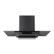 FABER Mercury Pro HC SC FL BK 90cm 1200m3/hr Ductless Auto Clean Wall Mounted Chimney with Touch Control Panel (Black)_1